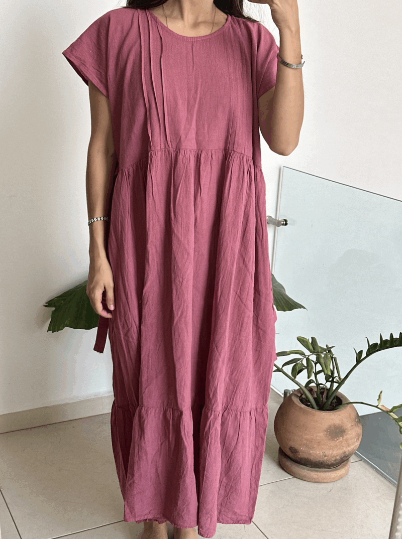 Vestido Orquidea Rosa - Imagen 2